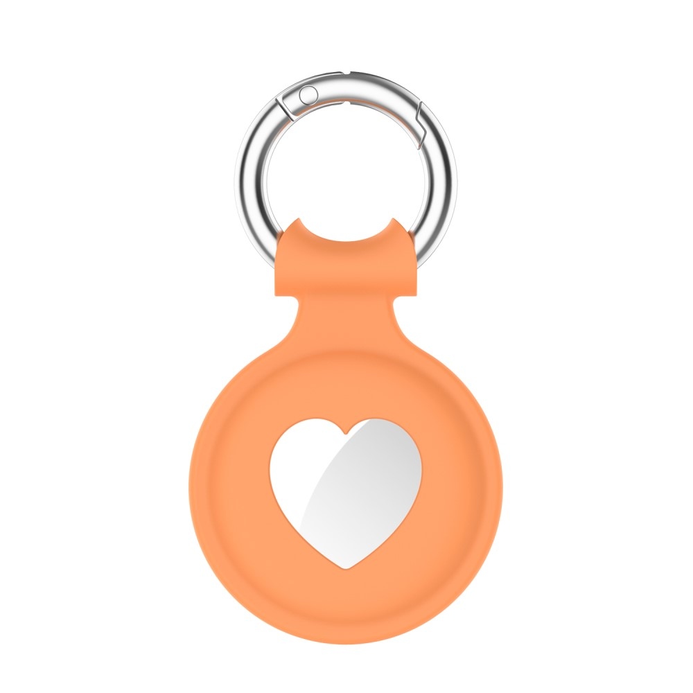 Love silikónový obal pre Apple AirTag - oranžový