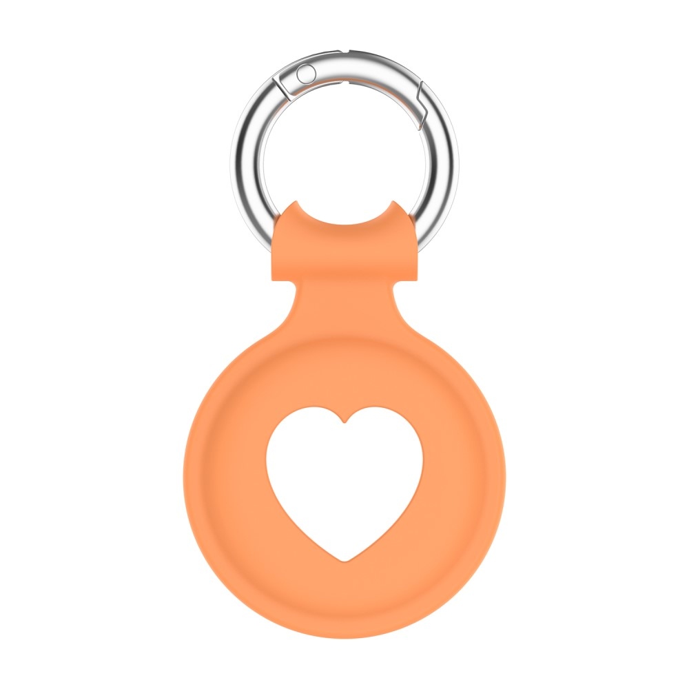 Love silikónový obal pre Apple AirTag - oranžový
