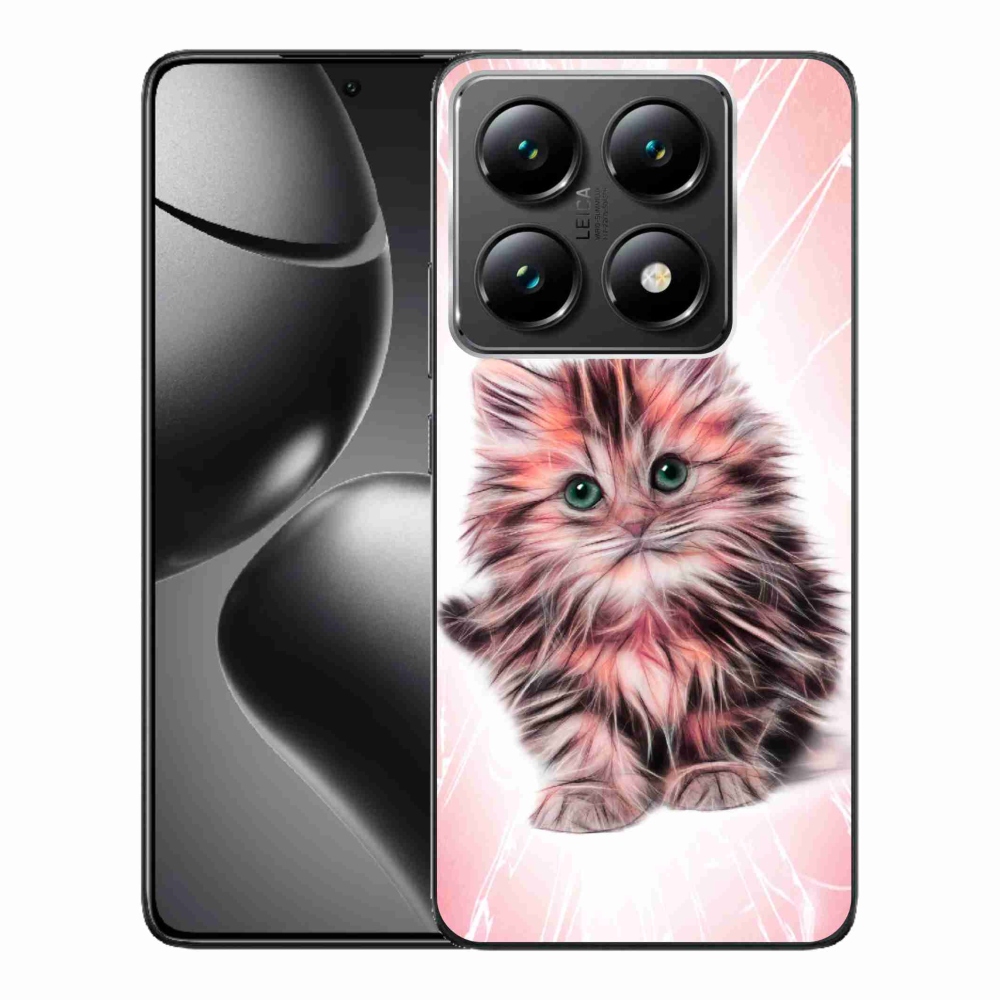 Gélový kryt mmCase na Xiaomi 14T Pro - roztomilé mačiatko