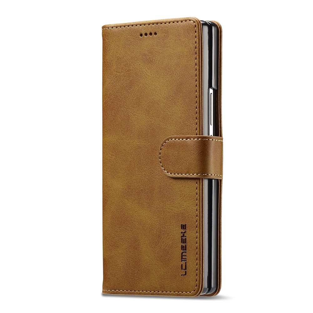 IMEEKE knižkové púzdro na Samsung Galaxy Z Fold7 5G - žlté