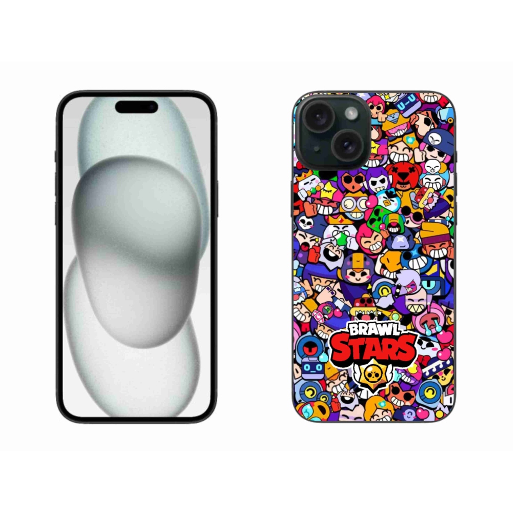 Gélový kryt mmCase na iPhone 15 Plus - brawl stars 2