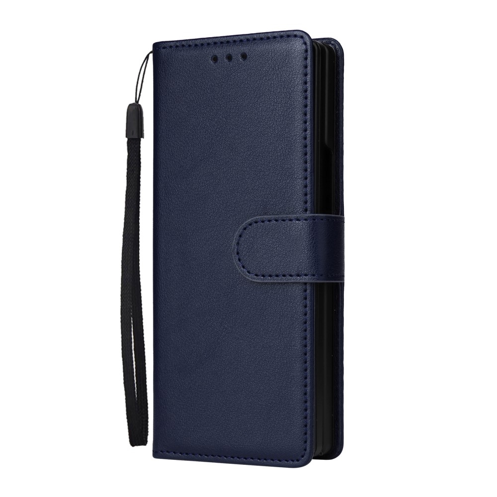 Wallet knižkové púzdro na Samsung Galaxy Z Fold6 5G - modré