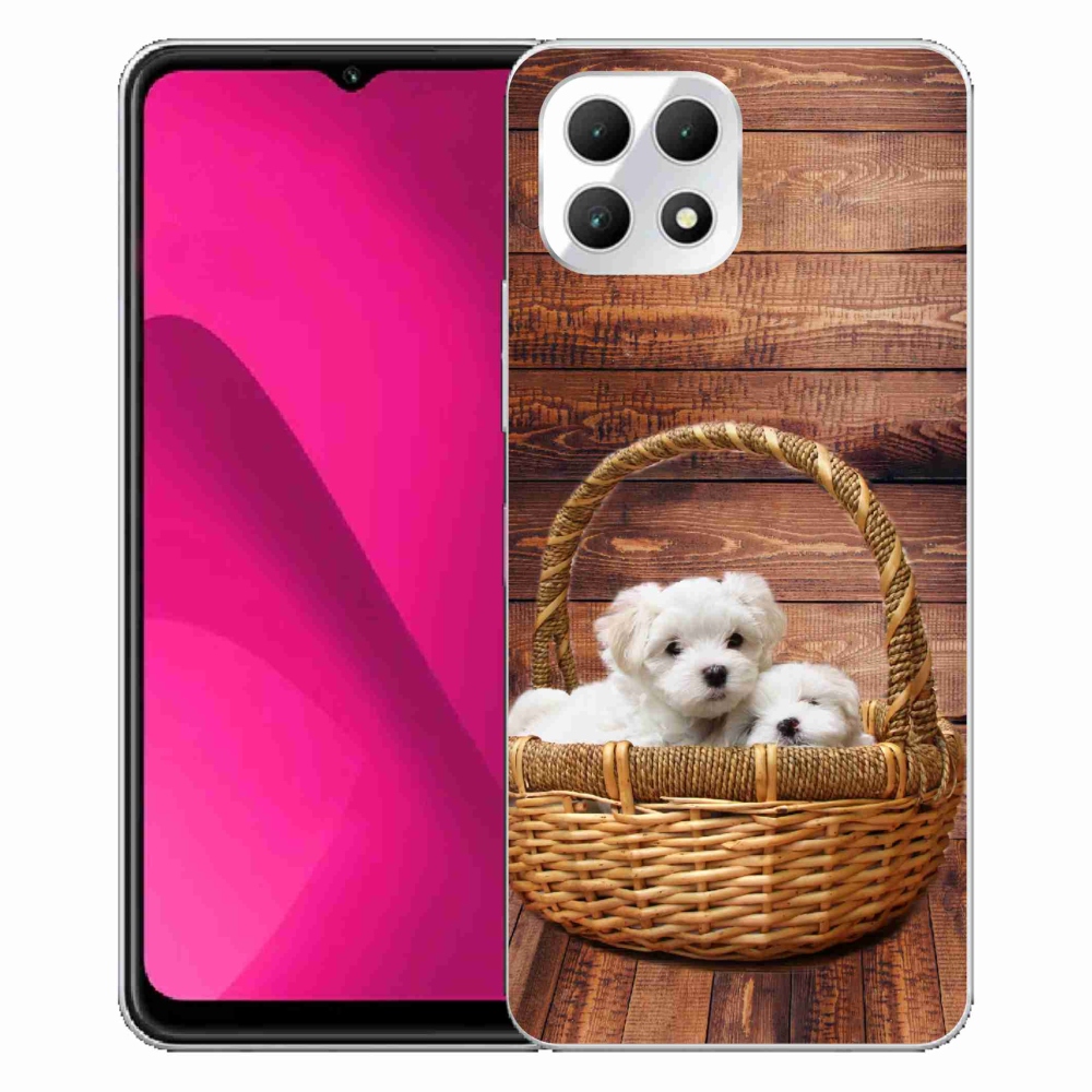 Gélový kryt mmCase na T-Mobile T Phone 2 - šteniatka