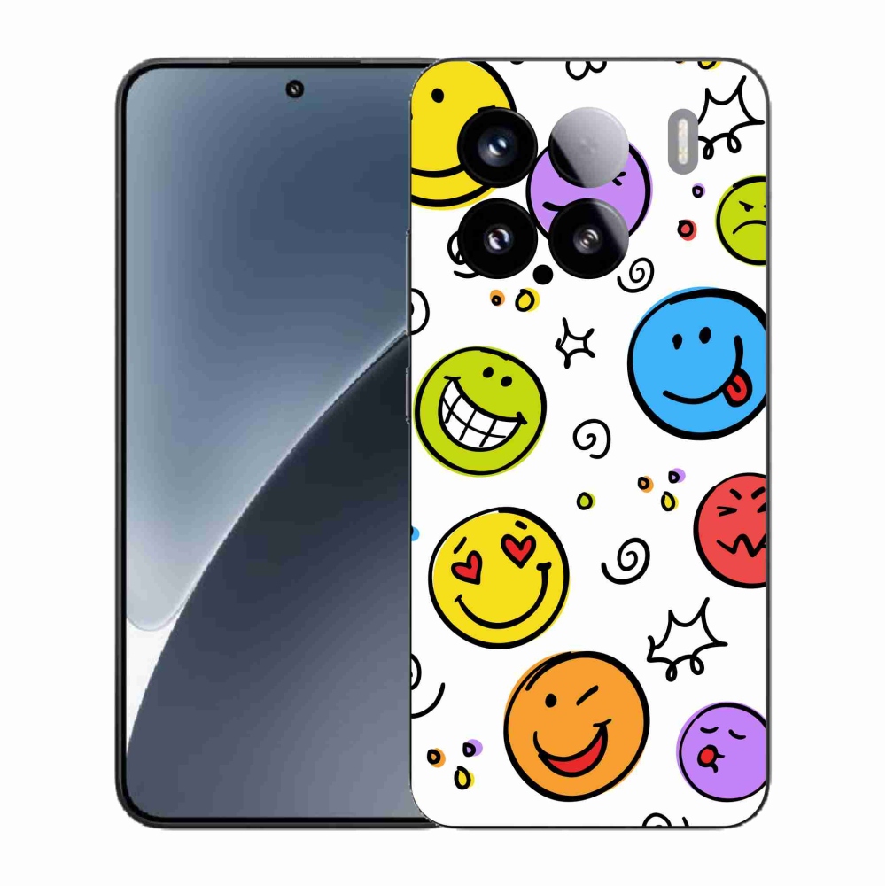 Gélový kryt mmCase na Xiaomi 15 - smajlíci