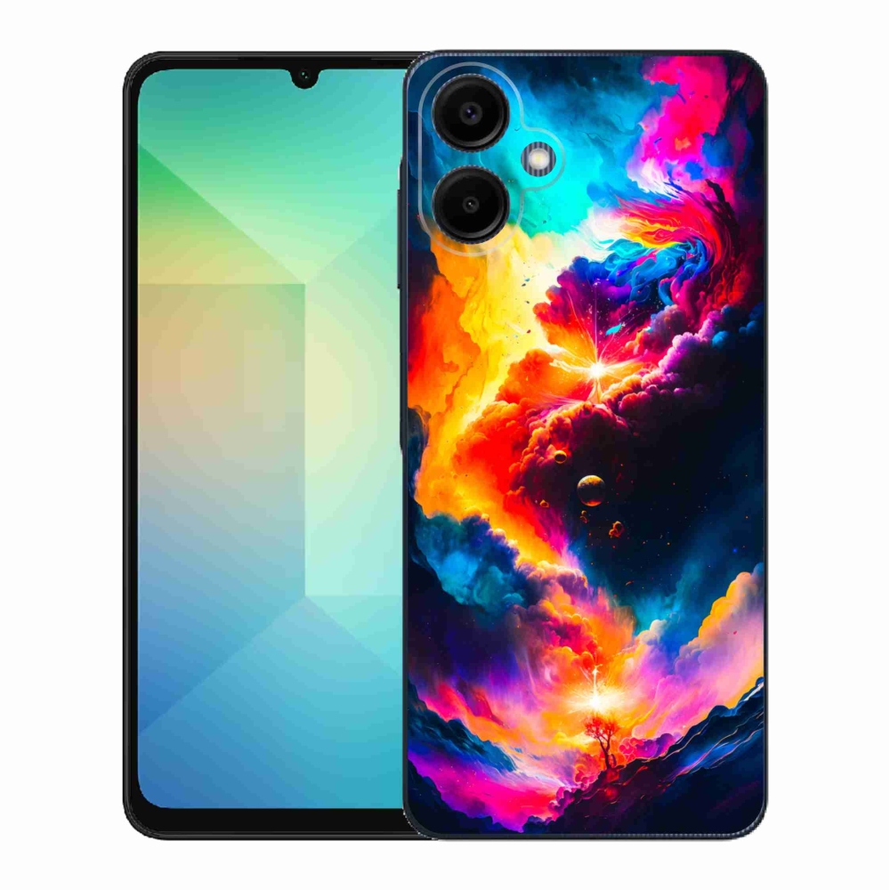 Gélový kryt mmCase na Samsung Galaxy A06 4G - abstraktný motív