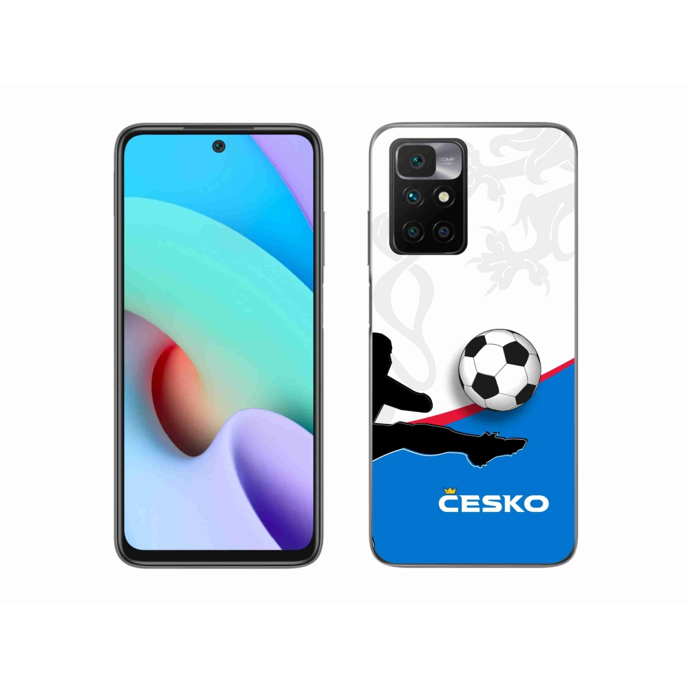 Gélový kryt mmCase na Xiaomi Redmi 10/Redmi 10 (2022) - futbal Česko 3