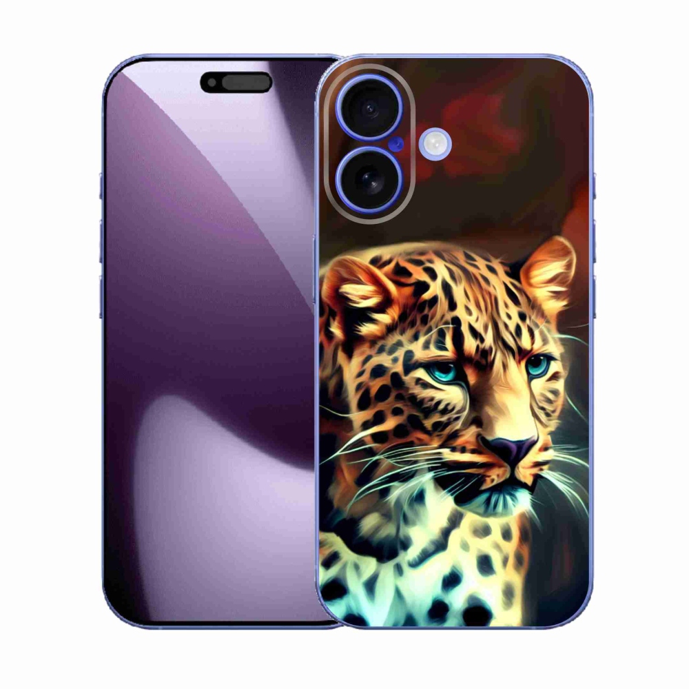 Gélový kryt mmCase na iPhone 17 - leopard