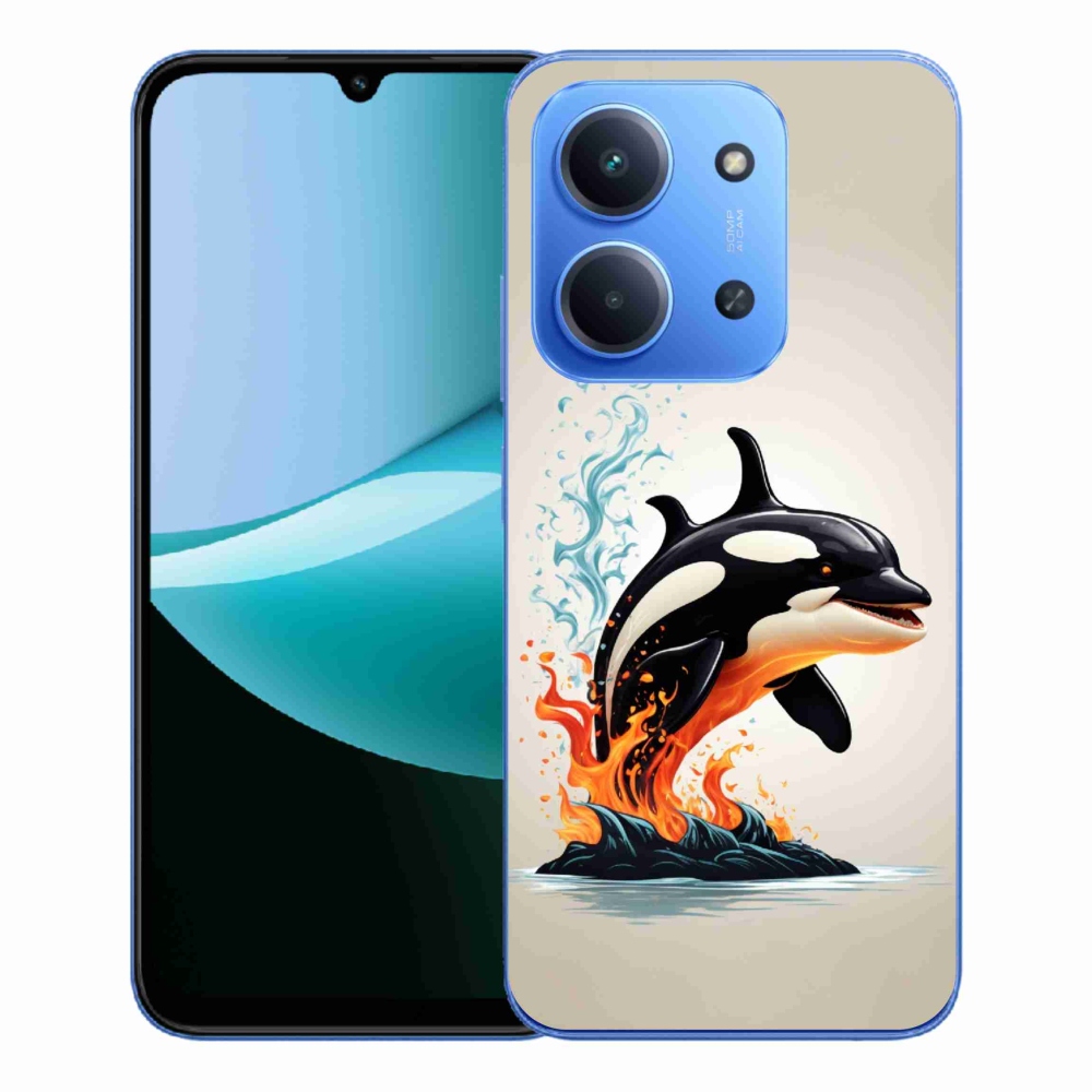 Gélový kryt mmCase na Xiaomi Redmi 15C 4G/5G (173mm) - kosatka
