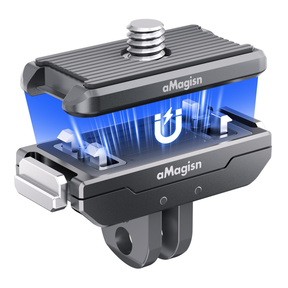 AMAGISN obojstranný magnetický rýchloupínací adaptér s 1/4