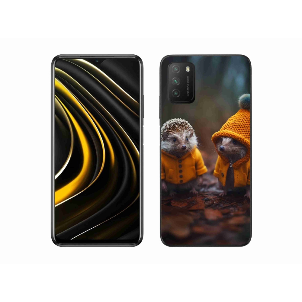 Gélový kryt mmCase na Xiaomi Poco M3 - ježkovia