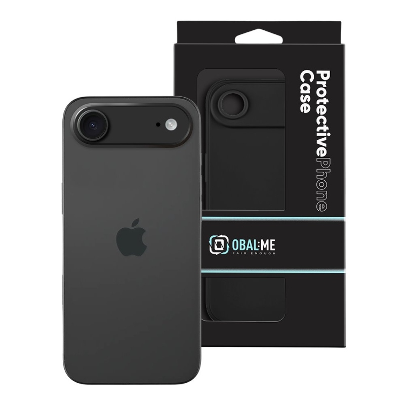 OBAL:ME Matný TPU kryt pre Apple iPhone 17 Air Black