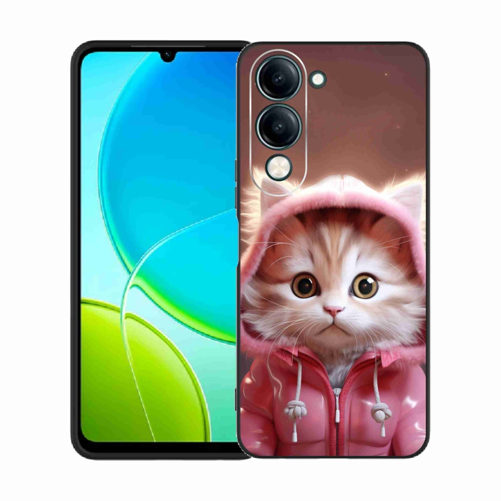 Gélový kryt mmCase na Vivo Y29s 5G - roztomilé mačiatko 3