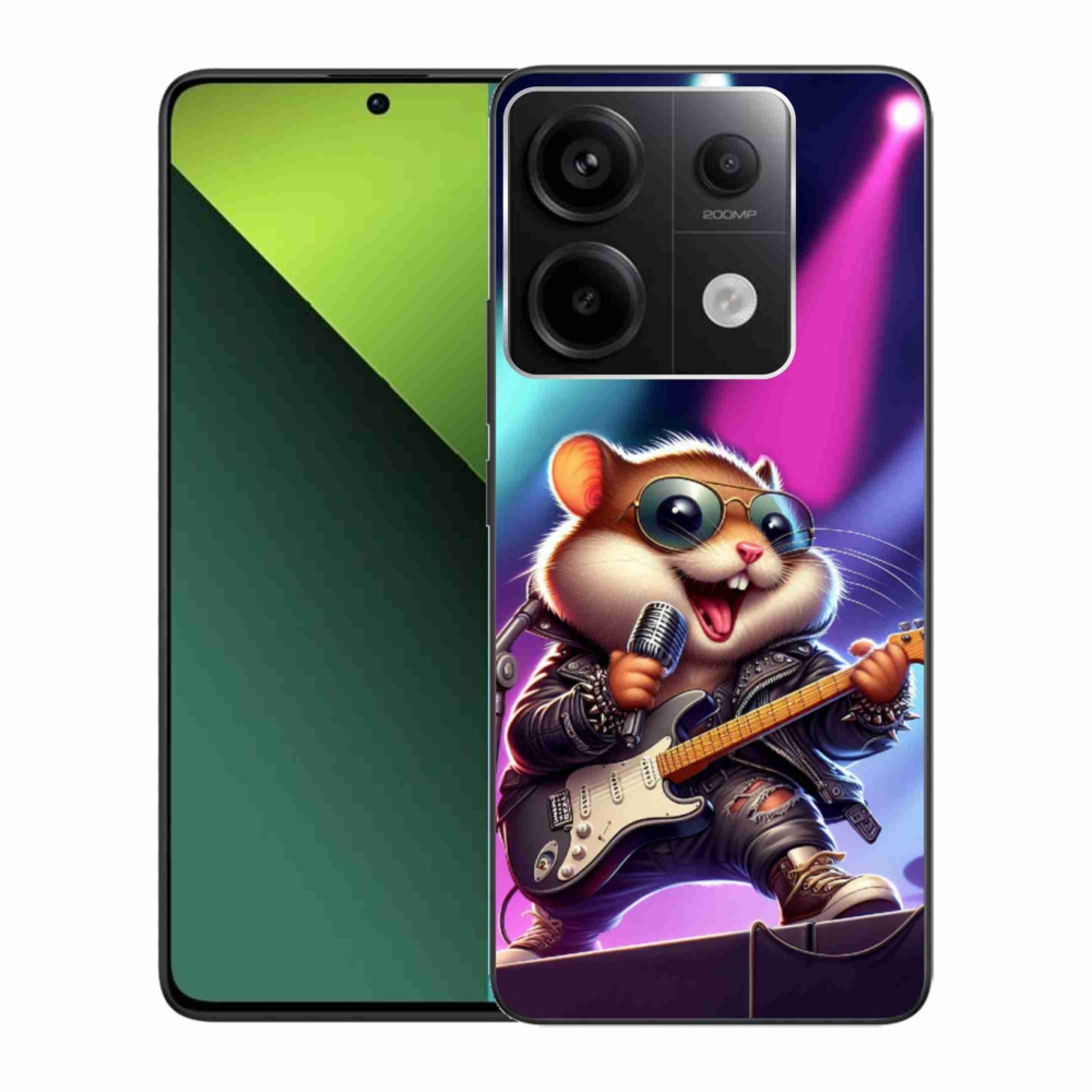 Gélový kryt mmCase na Xiaomi Redmi Note 13 Pro 5G/Poco X6 5G - škrečok rocker