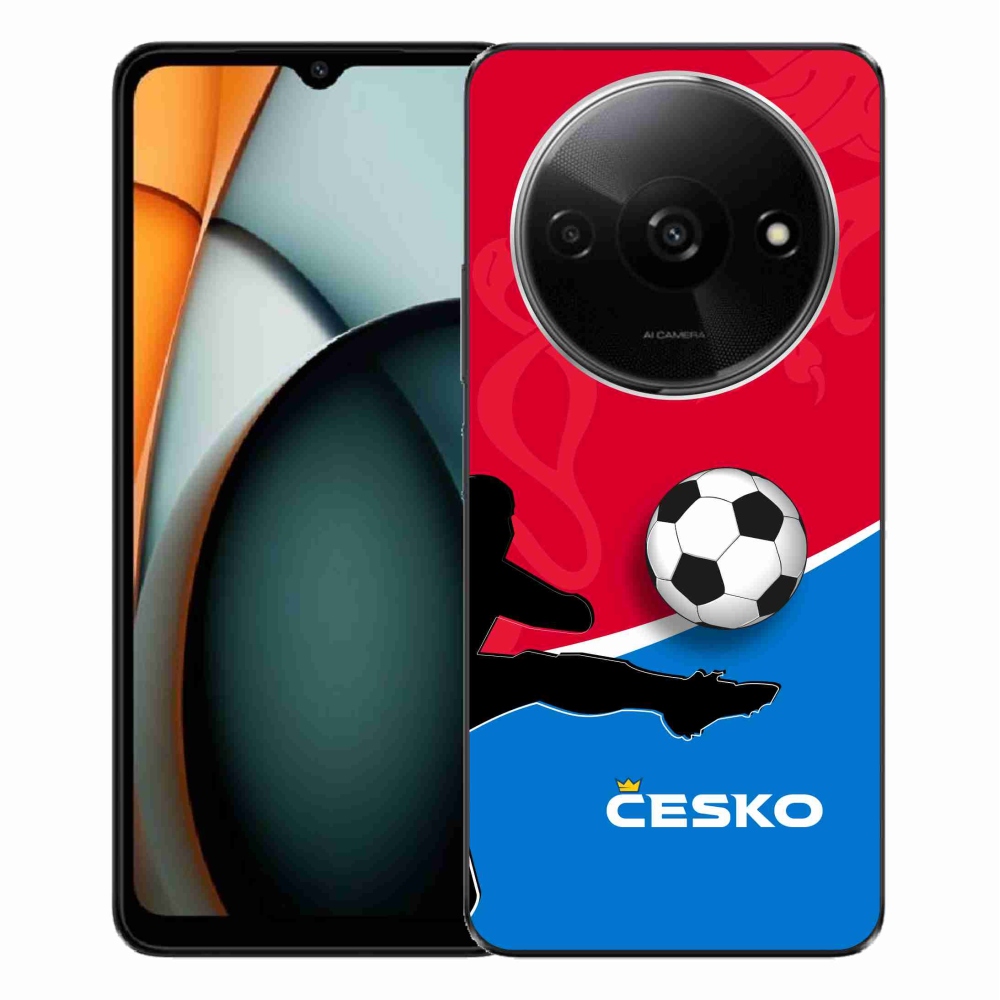 Gélový kryt mmCase na Xiaomi Redmi A3 - futbal Česko 2