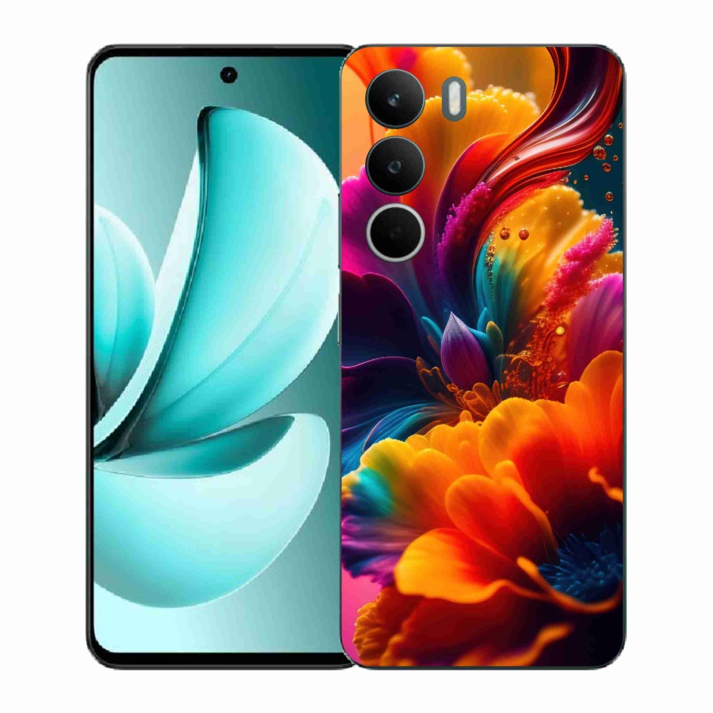 Gélový kryt mmCase na Realme C71 - abstraktný motív 2
