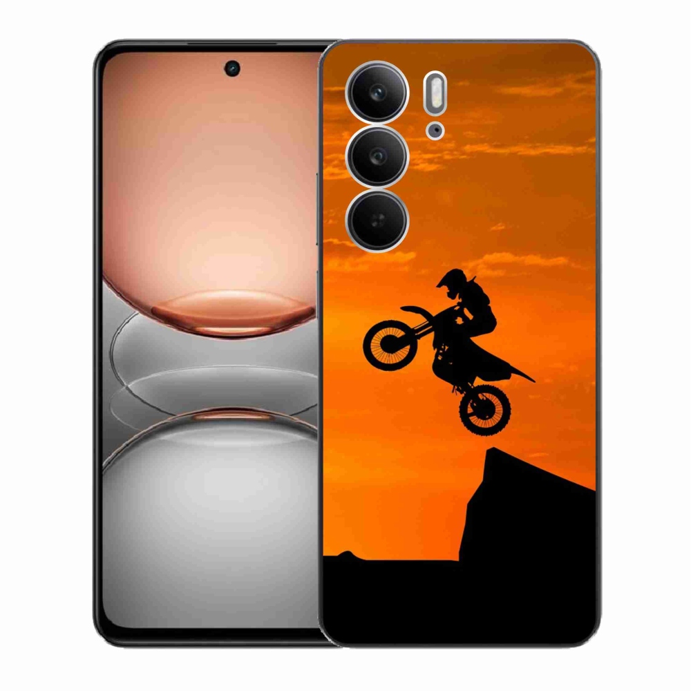 Gélový kryt mmCase na Realme C75 - motocross