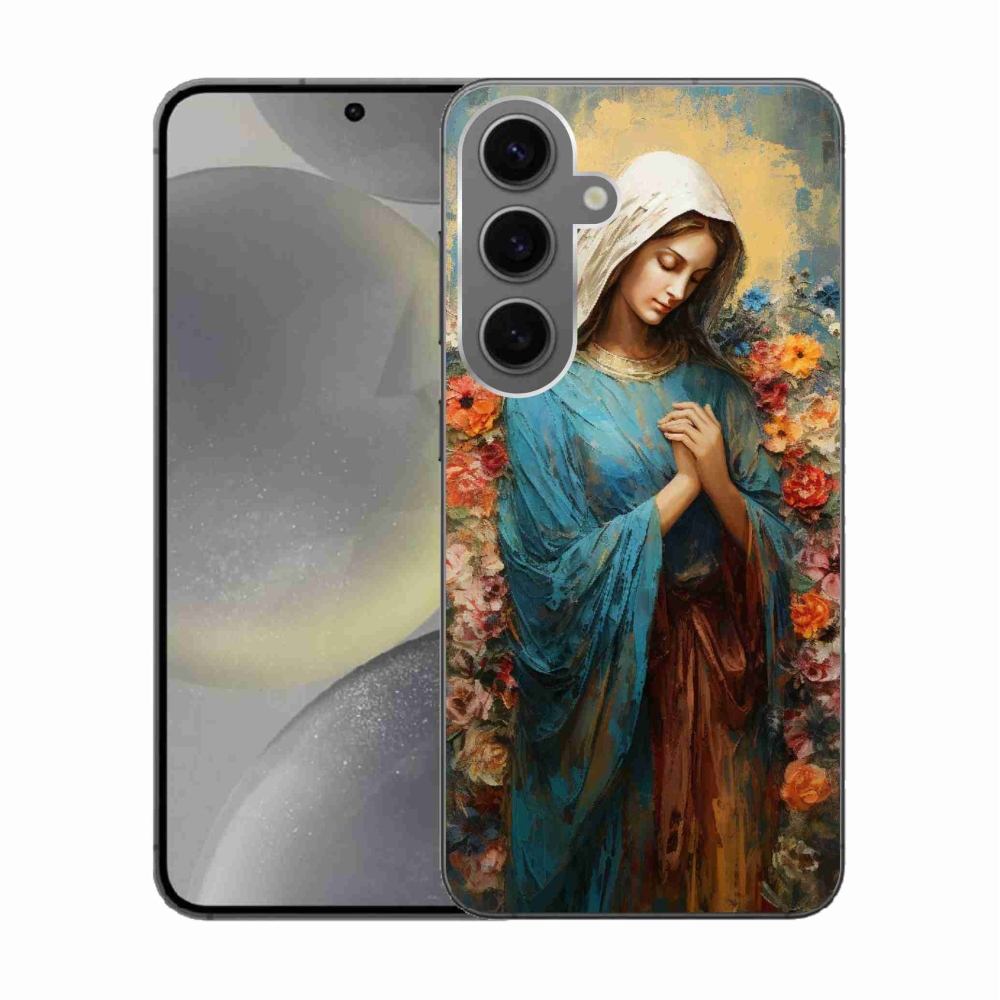 Gélový kryt mmCase na Samsung Galaxy S24 - svätá žena