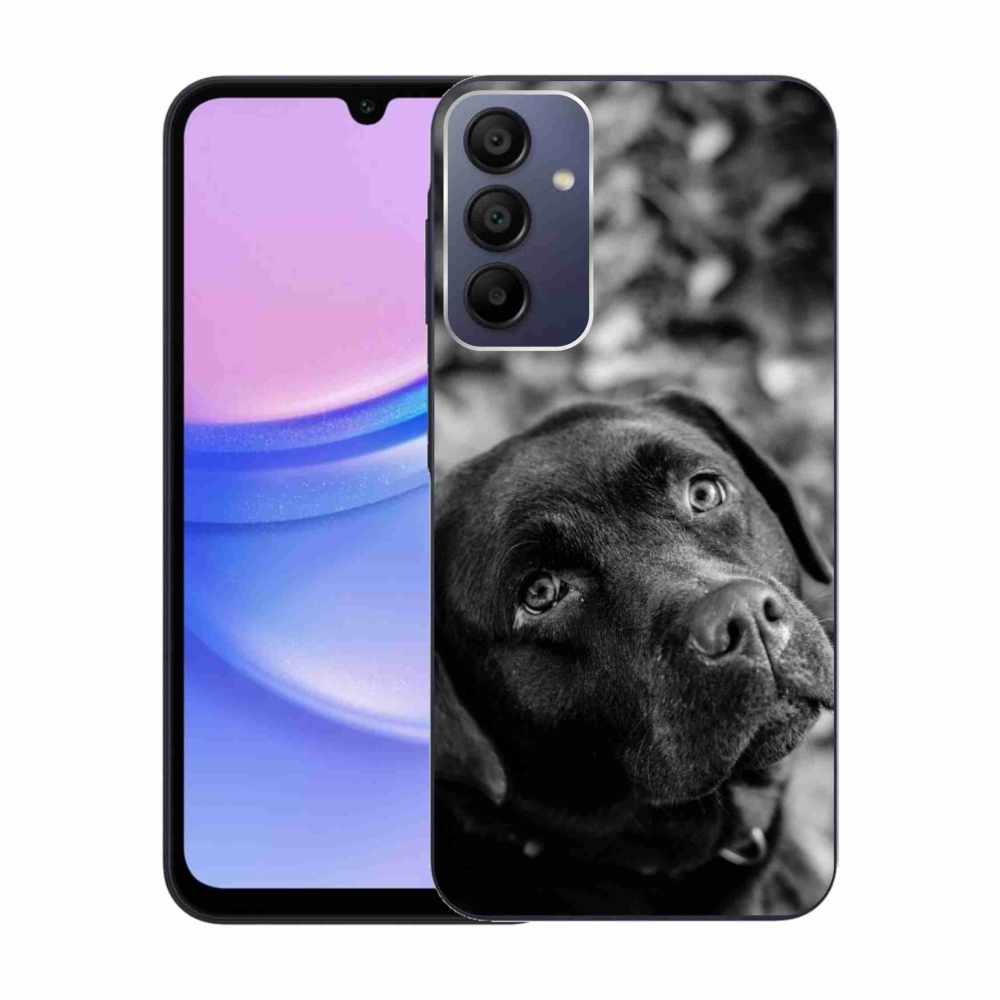 Gélový obal mmCase na Samsung Galaxy A15 4G/5G - labrador