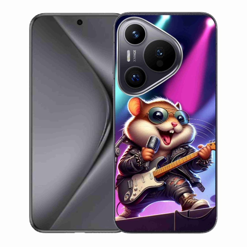 Gélový kryt mmCase na Huawei Pura 70 - škrečok rocker