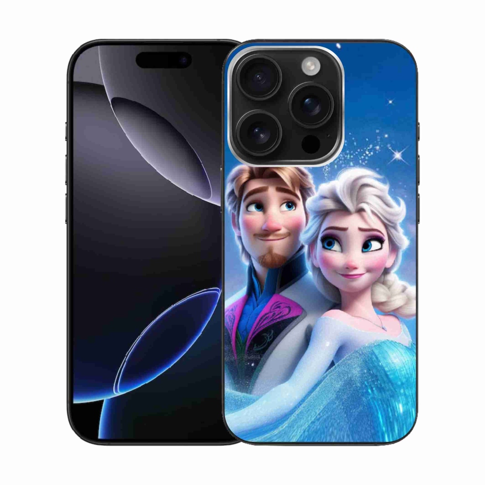 Gélový kryt mmCase na iPhone 16 Pro - ľadové kráľovstvo 1