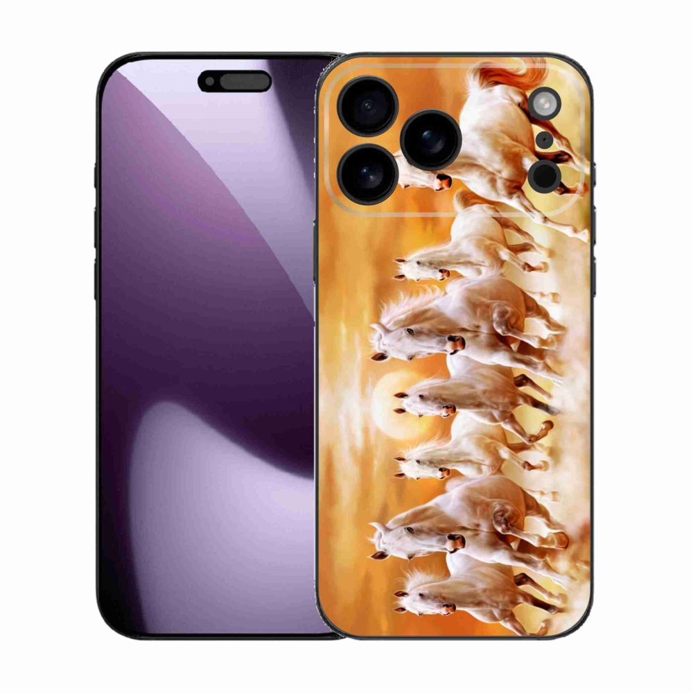 Gélový kryt mmCase na iPhone 17 Pro Max - kone 2