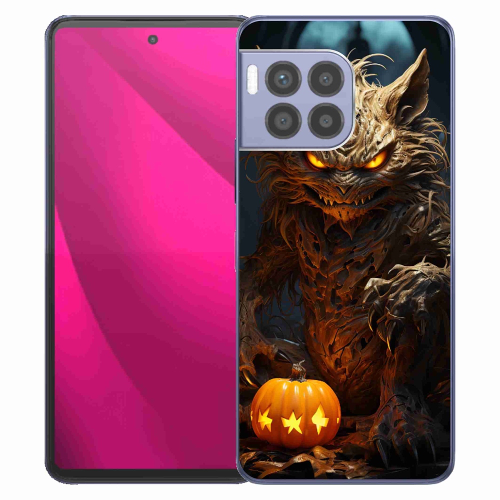 Gélový kryt mmCase na T-Mobile T Phone 2 Pro - halloweenska príšera