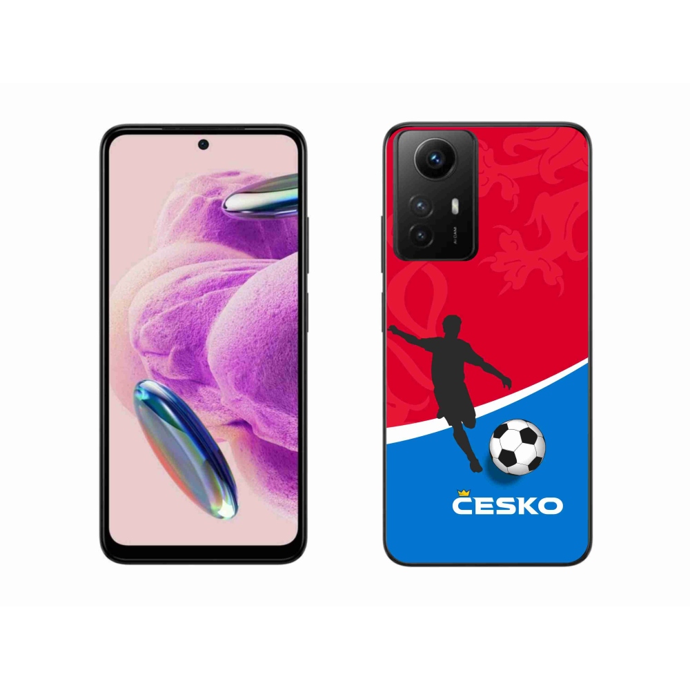 Gélový kryt mmCase na Xiaomi Redmi Note 12S - futbal Česko