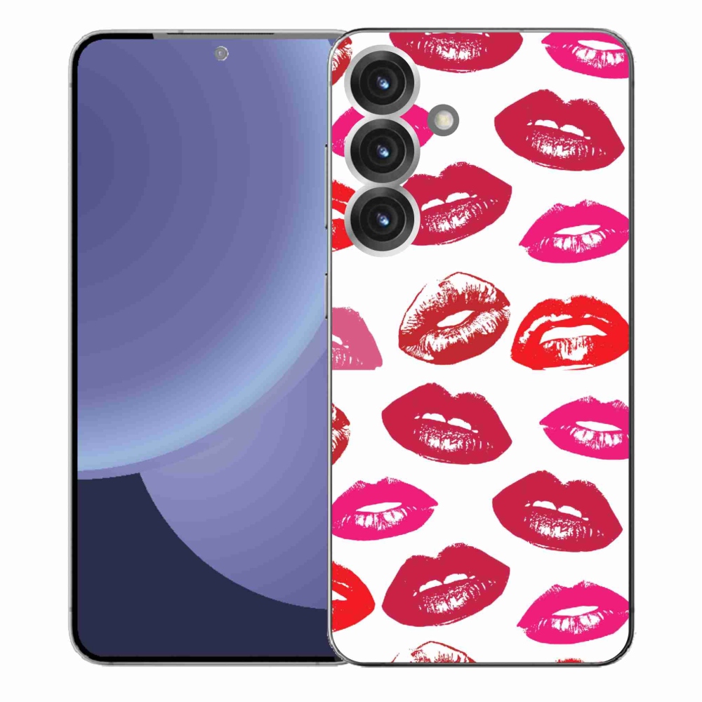 Gélový kryt mmCase na Samsung Galaxy S25+ - pery