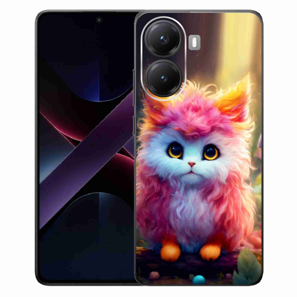 Gélový kryt mmCase na Xiaomi Poco X7 Pro 5G - roztomilé mačiatko 5
