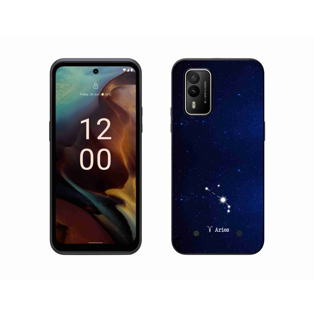 Gélový kryt mmCase na Nokia XR21 - súhvezdie Barana