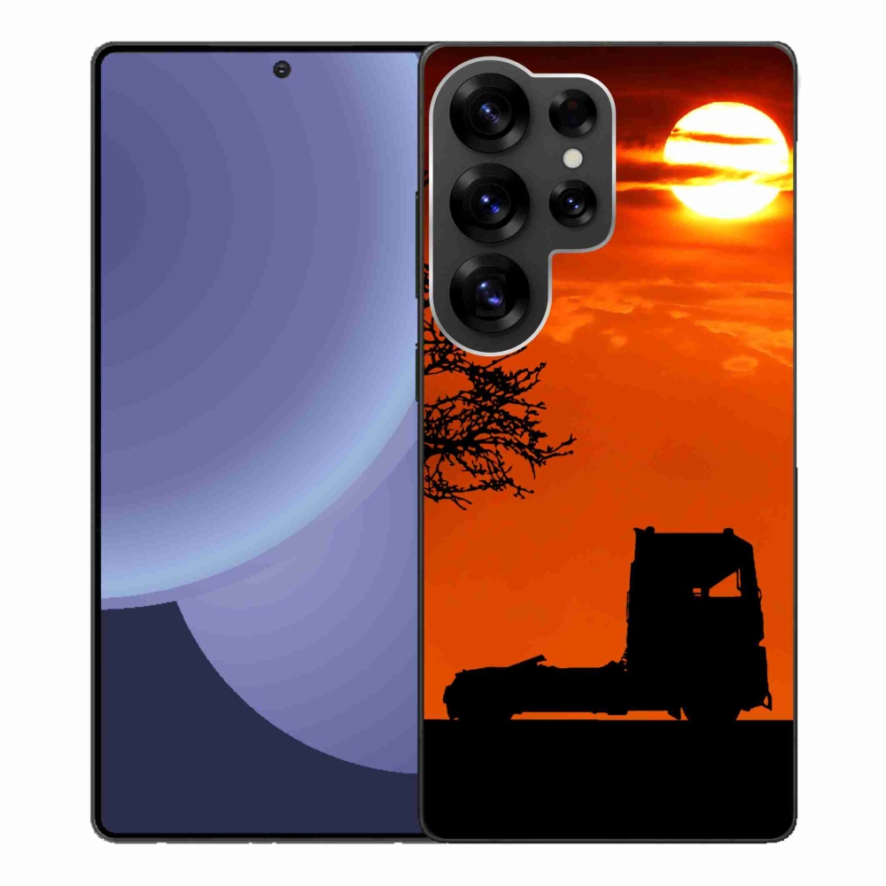 Gélový kryt mmCase na Samsung Galaxy S25 Ultra - kamión 3