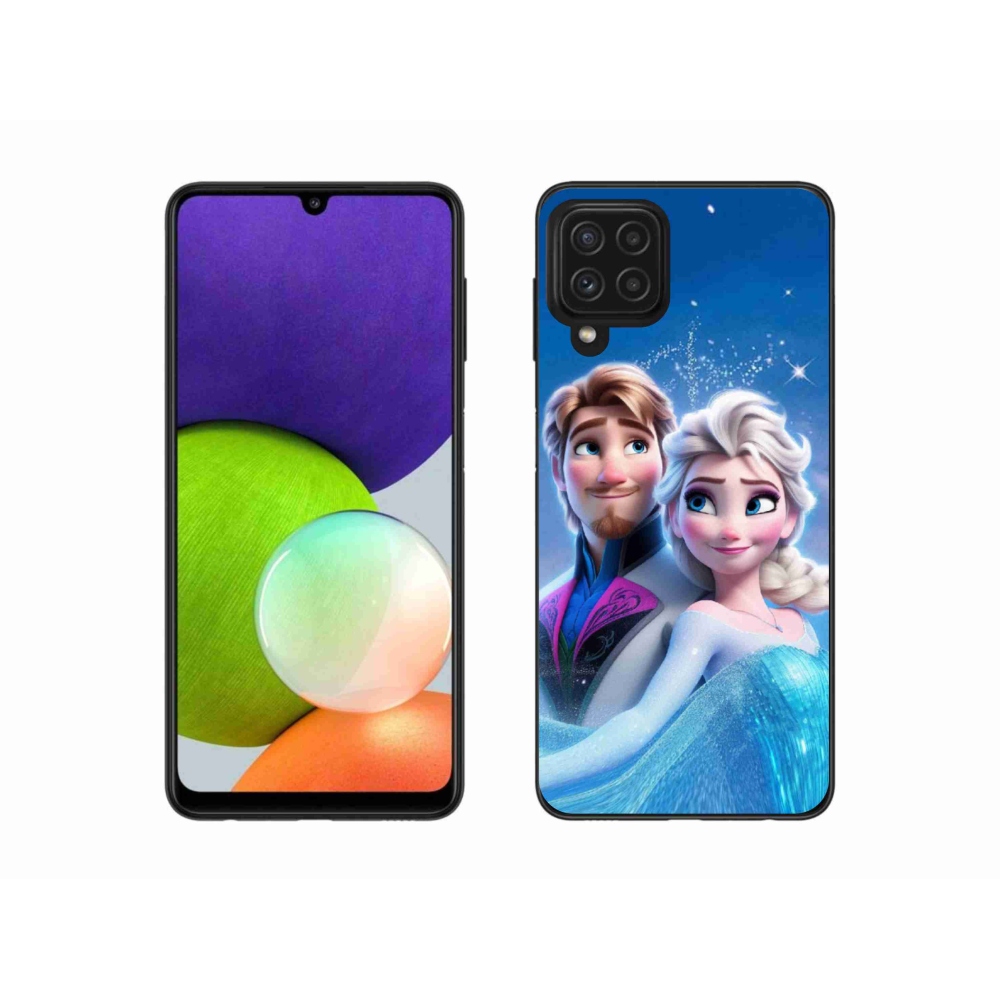 Gélový kryt mmCase na Samsung Galaxy A22 4G - ľadové kráľovstvo 1