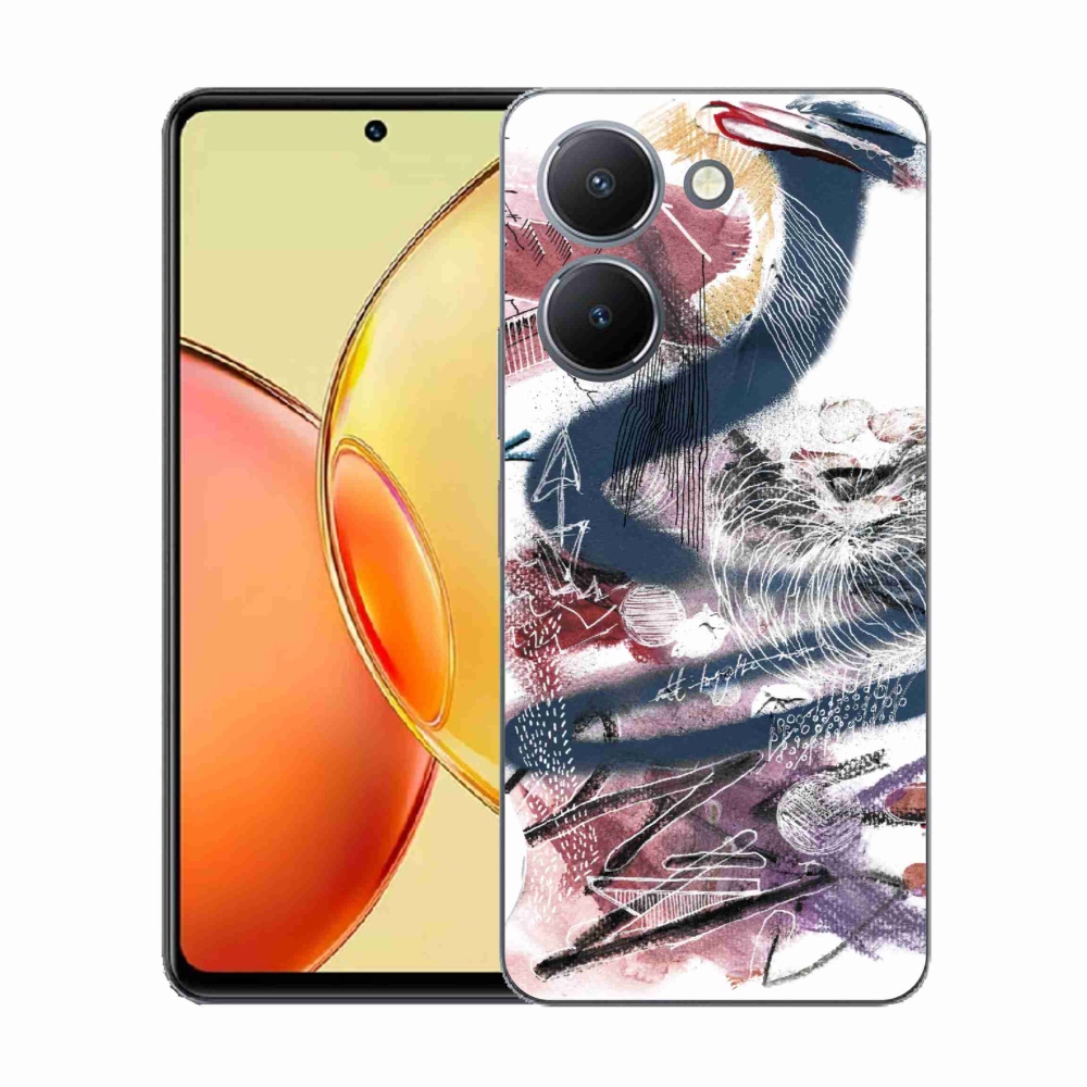 Gélový kryt mmCase na Vivo Y36 - abstraktný motív 28