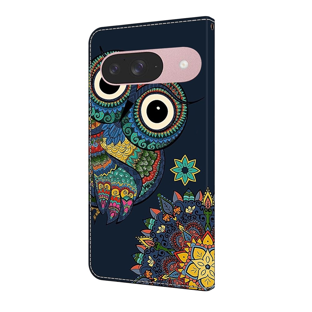 Smooth knižkové puzdro na Google Pixel 10 Pro/Pixel 10 - sova a mandala