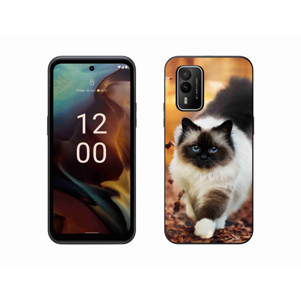 Gélový obal mmCase na Nokia XR21 - mačka