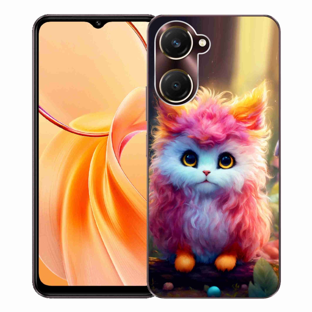 Gélový kryt mmCase na Vivo Y28s 5G - roztomilé mačiatko 5