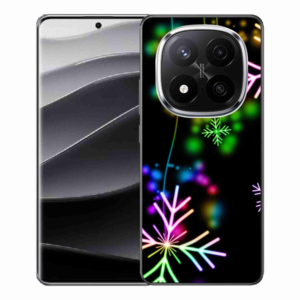 Gélový kryt mmCase na Xiaomi Redmi Note 14 Pro+ 5G - farebné vločky