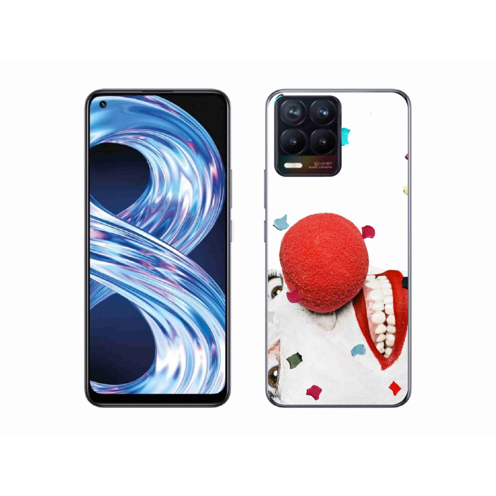 Gélový kryt mmCase na Realme 8 Pro - klaun