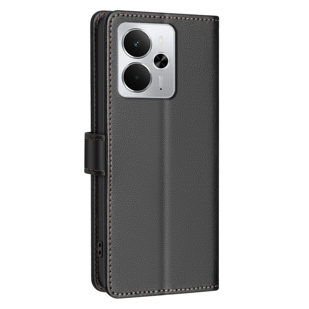 BINFEN knižkové puzdro na Realme 14 5G - čierne