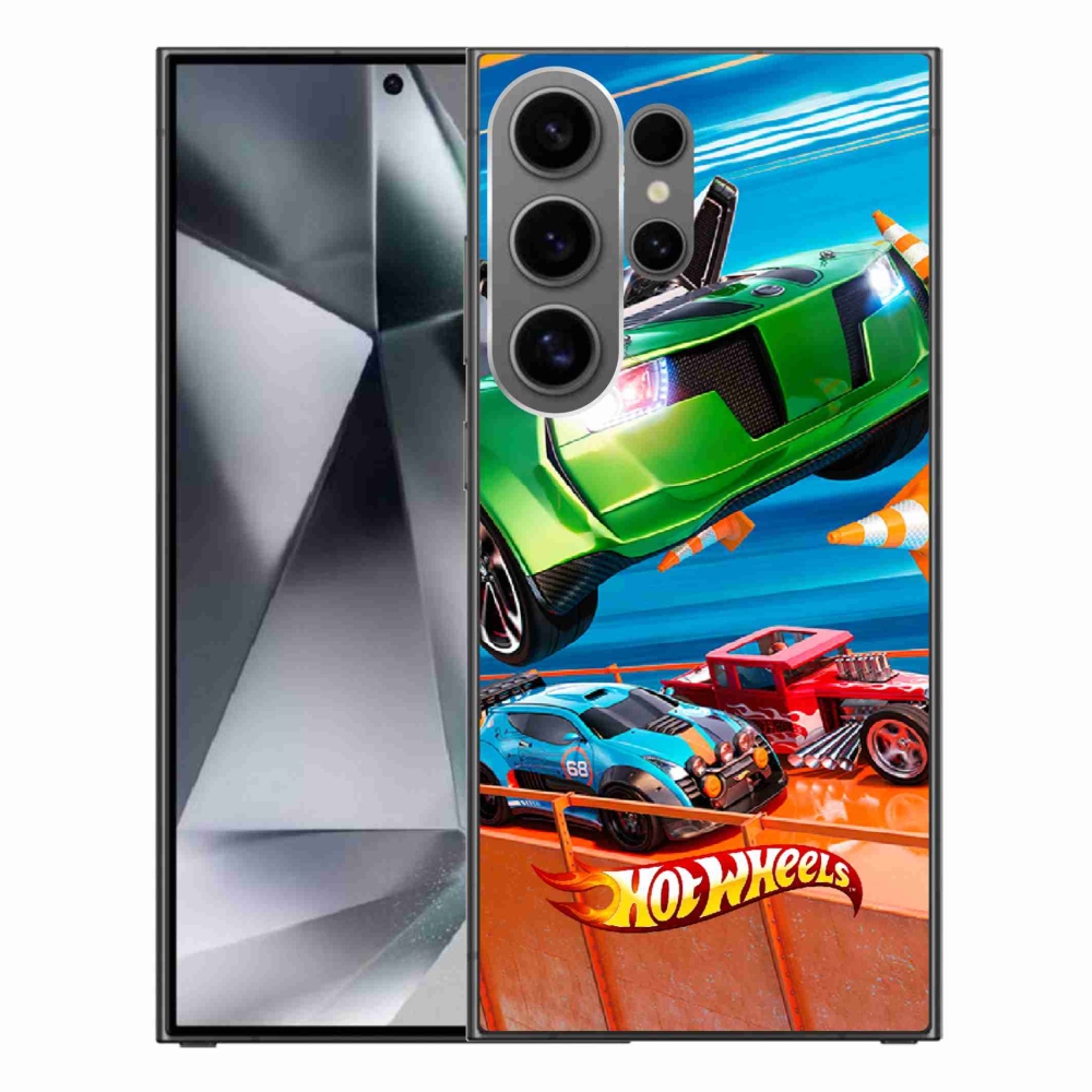 Gélový kryt mmCase na Samsung Galaxy S24 Ultra - hot wheels 1