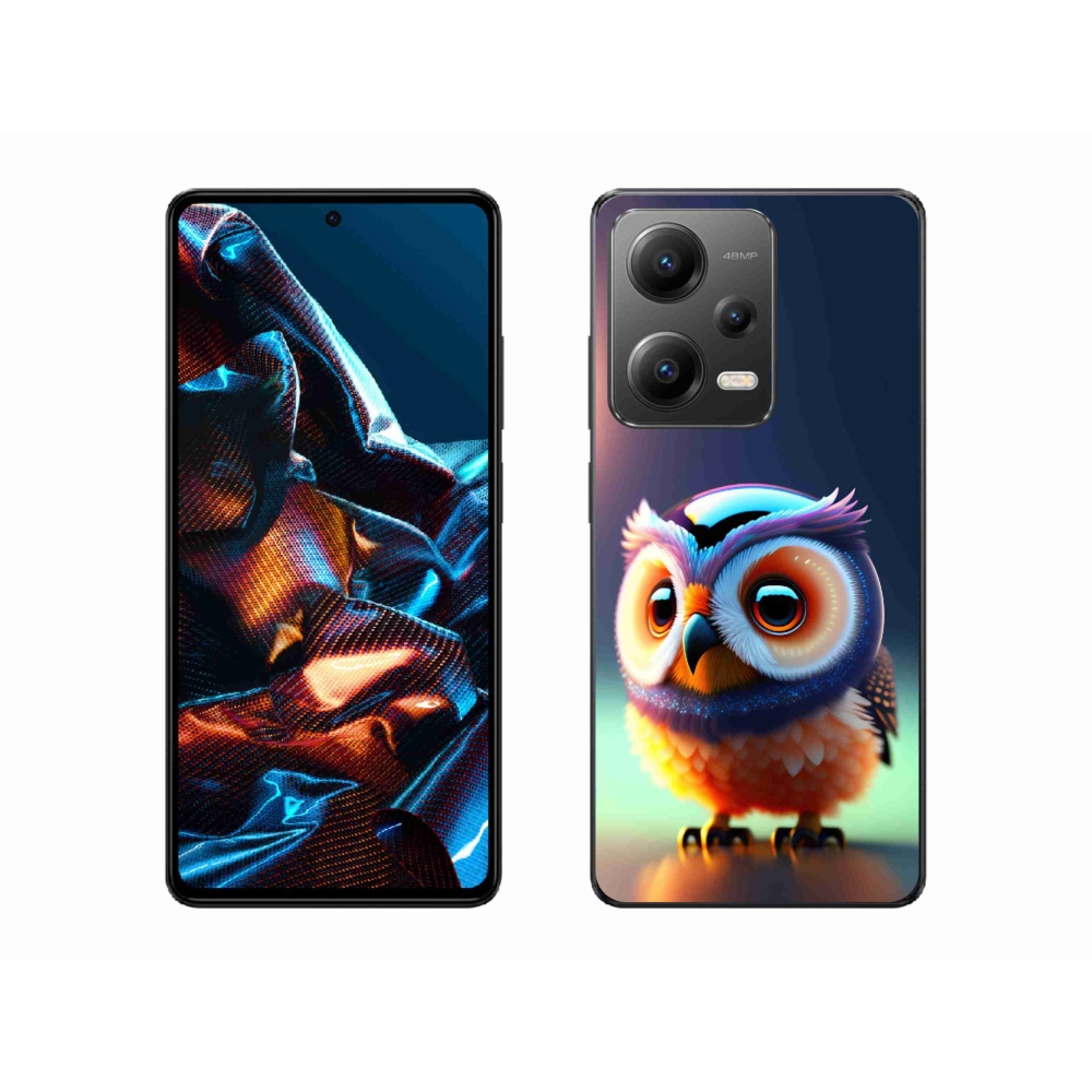 Gélový kryt mmCase na Xiaomi Redmi Note 12 Pro 5G - sovička