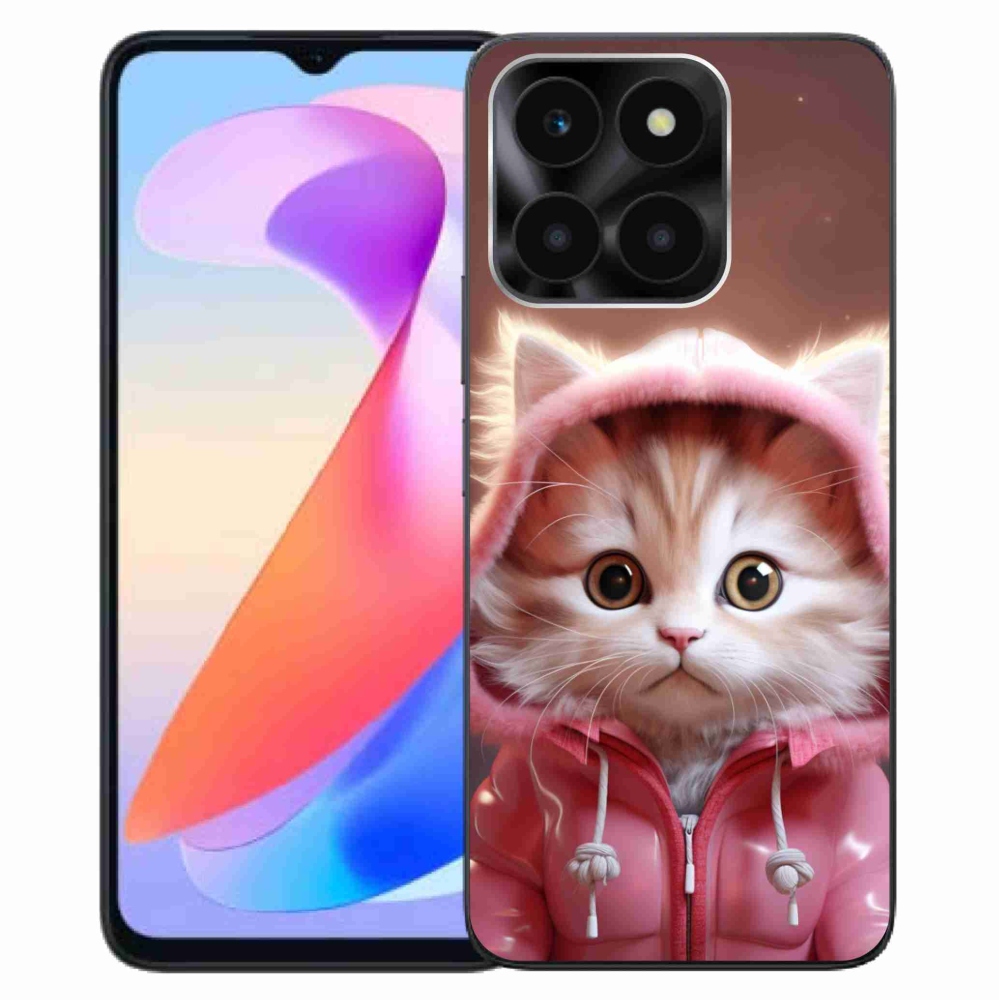 Gélový kryt mmCase na Honor X6a - roztomilé mačiatko 3