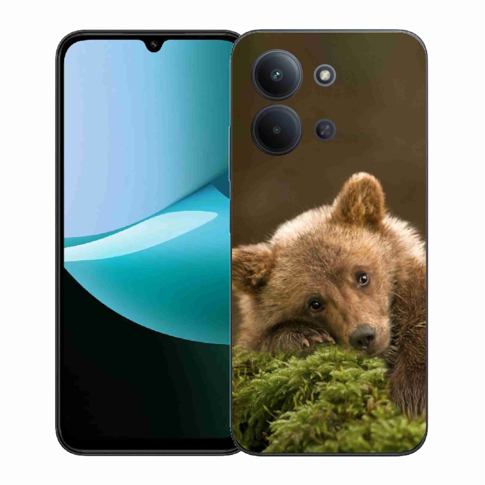 Gélový kryt mmCase na Xiaomi Redmi 15C 4G (171mm)/Poco C85 4G (171mm) - medveď