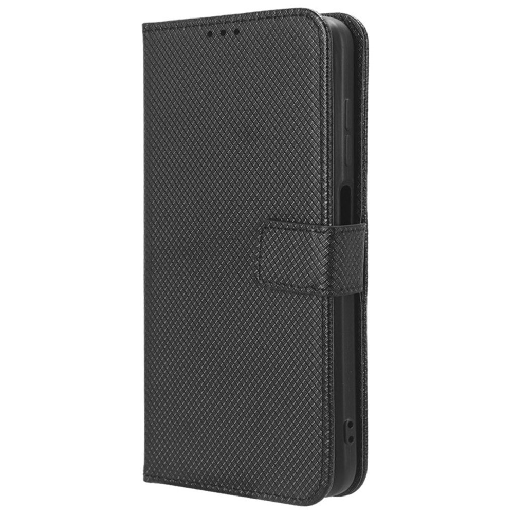 Diamond knižkové púzdro na Xiaomi Redmi Note 14S/Note 13 Pro 4G/Poco M6 Pro - čierne