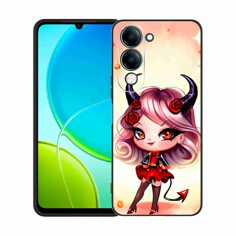 Gélový kryt mmCase na Vivo Y29s 5G - kreslená čertica