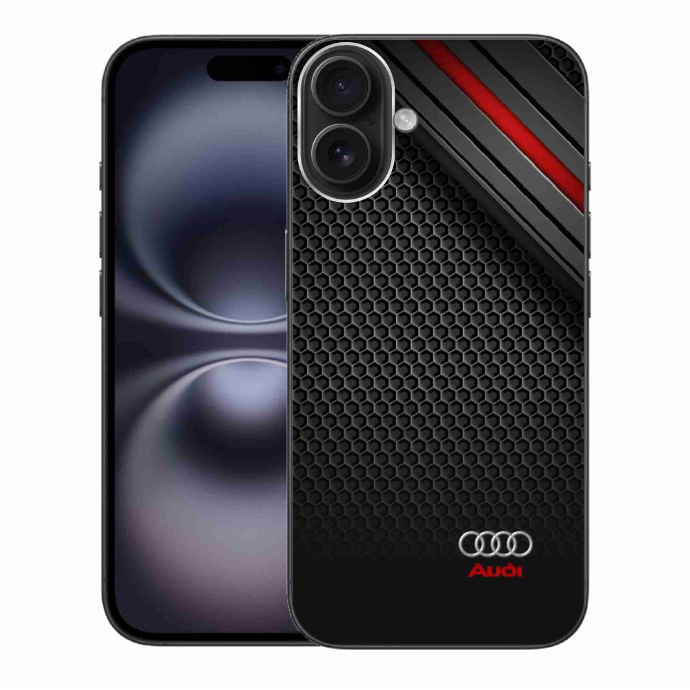 Gélový kryt mmCase na iPhone 16 Plus - audi 1