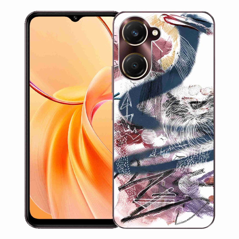 Gélový kryt mmCase na Vivo Y28s 5G - abstraktný motív 28