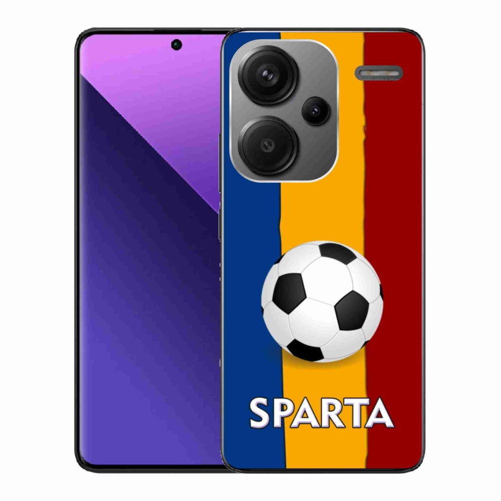 Gélový kryt mmCase na Xiaomi Redmi Note 13 Pro+ 5G - futbal 1