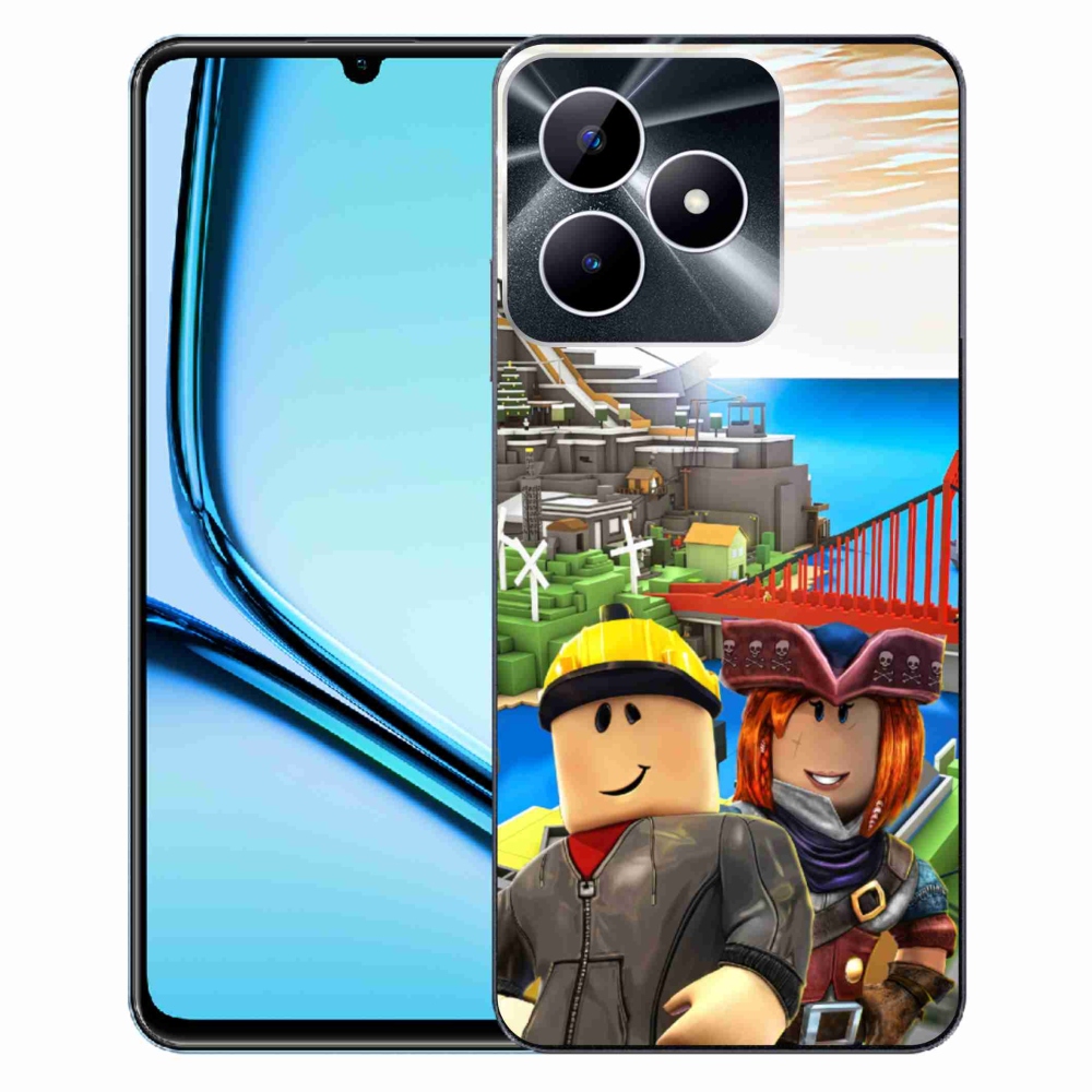 Gélový kryt mmCase na Realme Note 50 - roblox 1