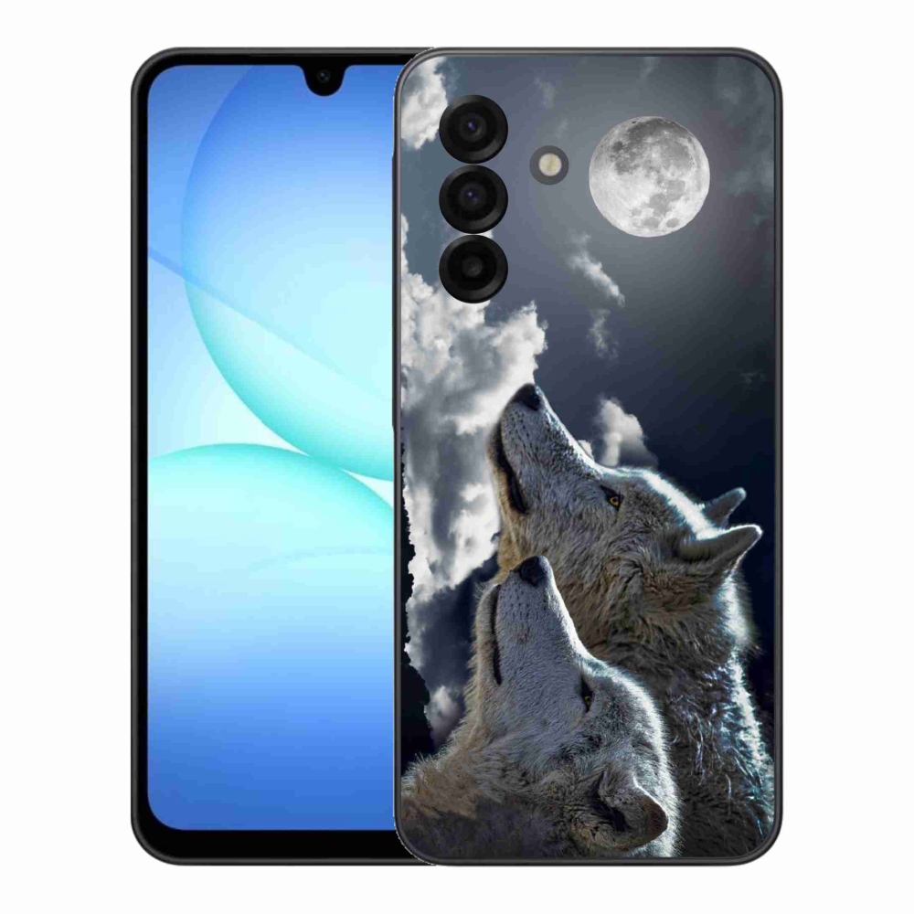 Gélový kryt mmCase na Samsung Galaxy A17 4G/5G - vlci